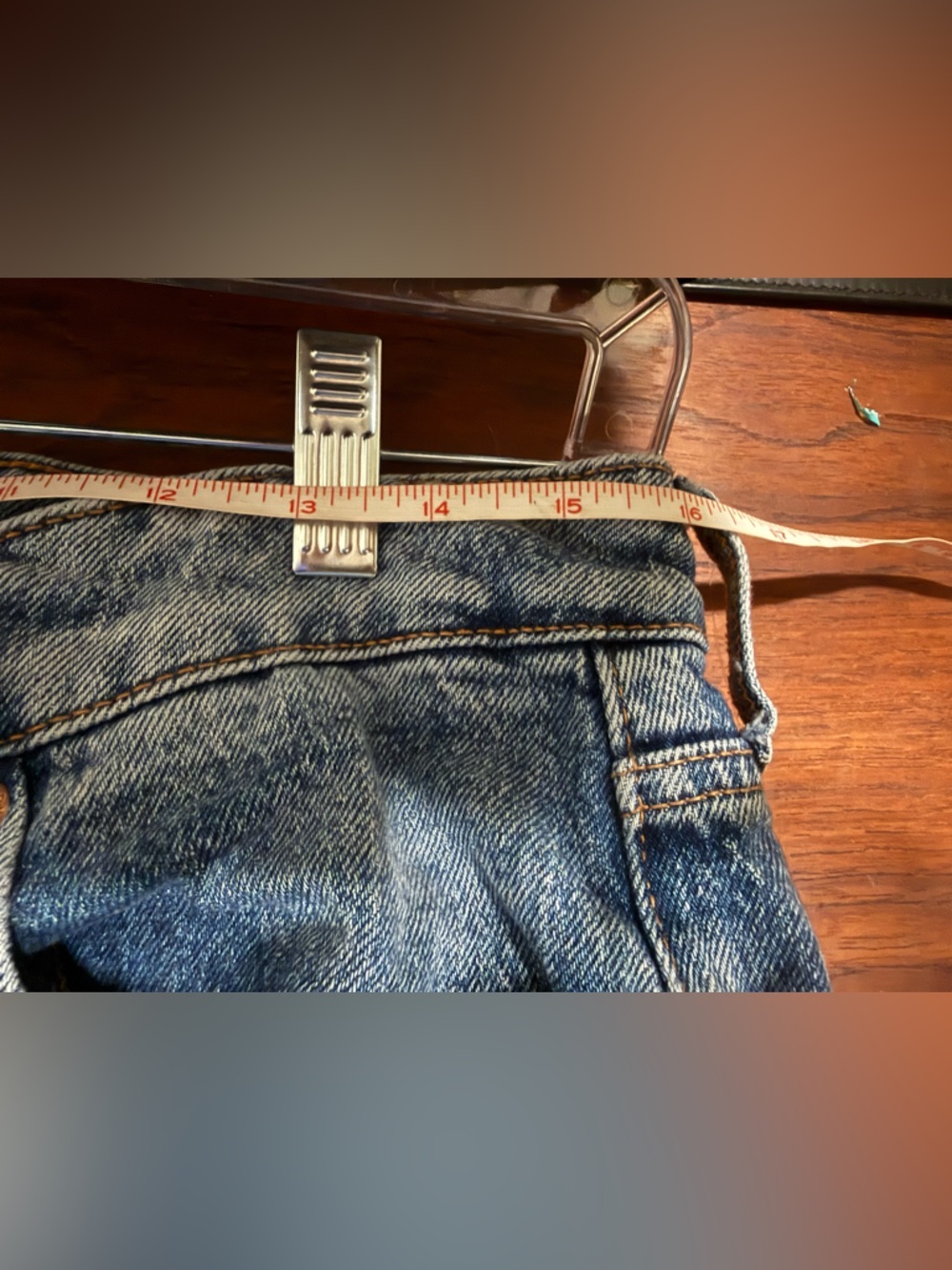 🔻Aéropostale Mid Rise Ankle Straight Jeans Size 12R Medium Wash - Picture 8 of 10